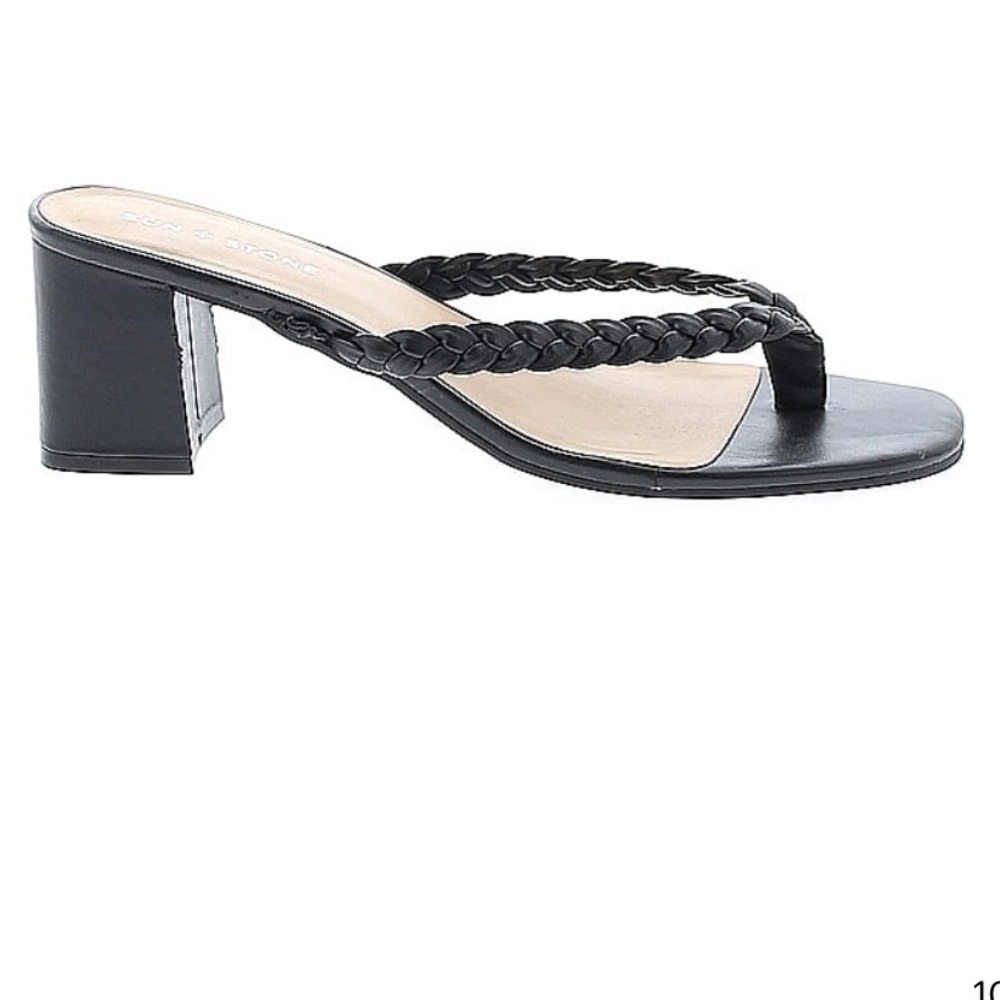 Sun + Stone " Winnie" Braided Dress Sandals